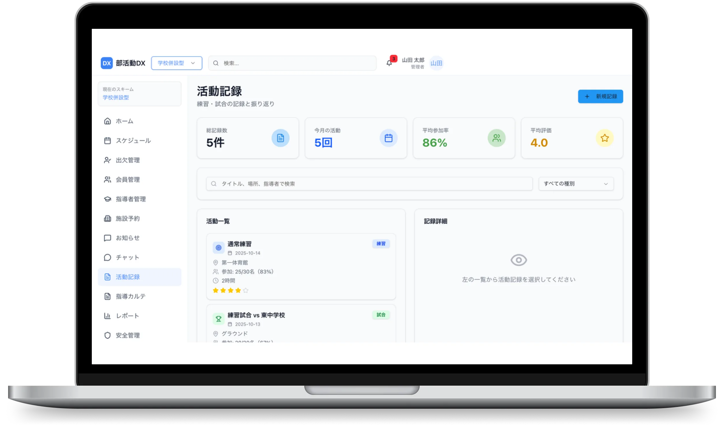 ダッシュボード分析
