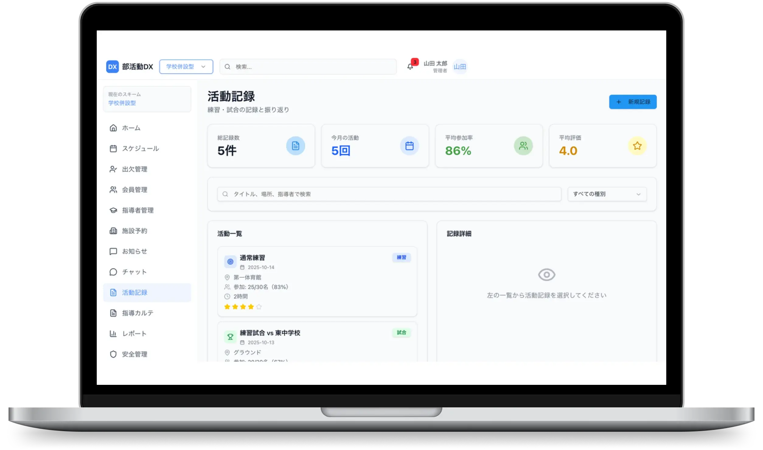 ダッシュボード分析